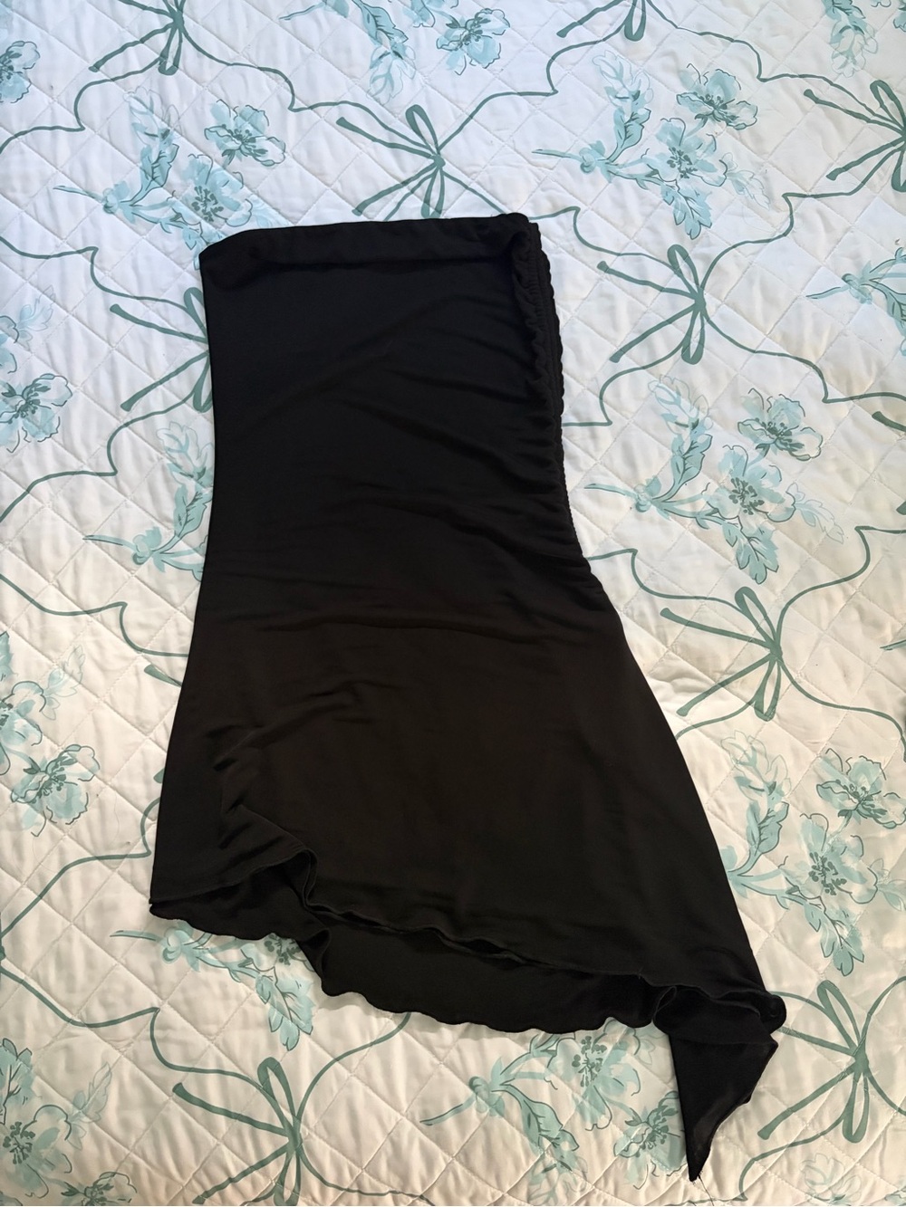 Tiger Mist Black Asymmetrical Dress